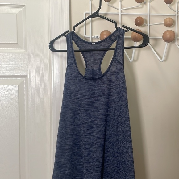 Lululemon - Yoga Athletic Tank Top - Navy - Small - Picture 2 of 9